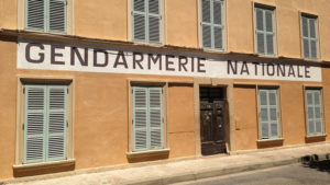 Filmová četnická stanice v Saint Tropez